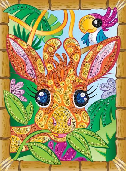 Набор для творчества Sequin Art SMOOGLES Жираф SA1822 (SA1822) | Зображення 1