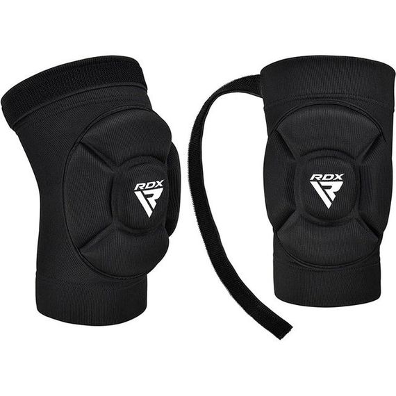 Наколінники спортивні RDX Hosiery Knee Foam K5 Black/White S (пара) | Зображення 2