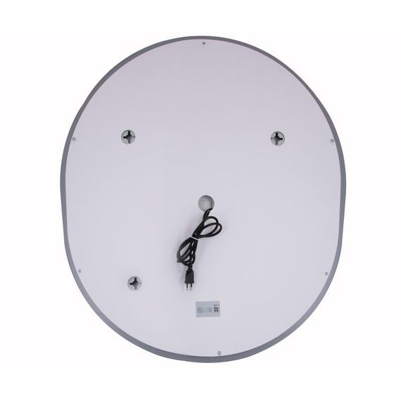 Зеркало Qtap Gemini 800х700 с LED-подсветкой Touch, с антизапотеванием, с диммером, рег. темп цвета (3000-6500K) | Зображення 4