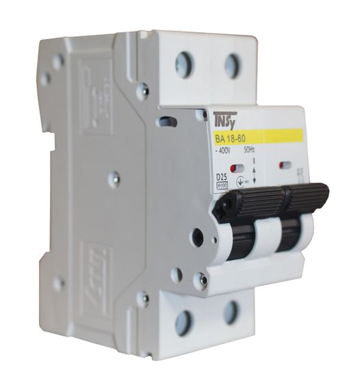 Автоматичний вимикач ВА18-60 2Р 25А 6кА х-ка D Ny95504793