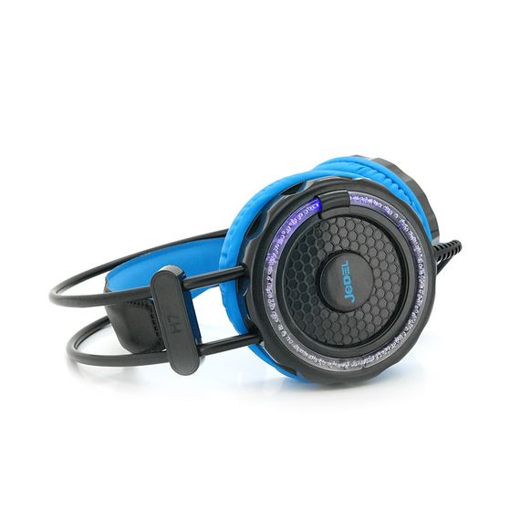 Наушники ведущие Jedel GH-217, с микрофоном, Black/Blue | Зображення 3