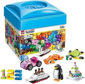 Конструктор дитячий Qman 2901 460 деталей | Build and Learn Box