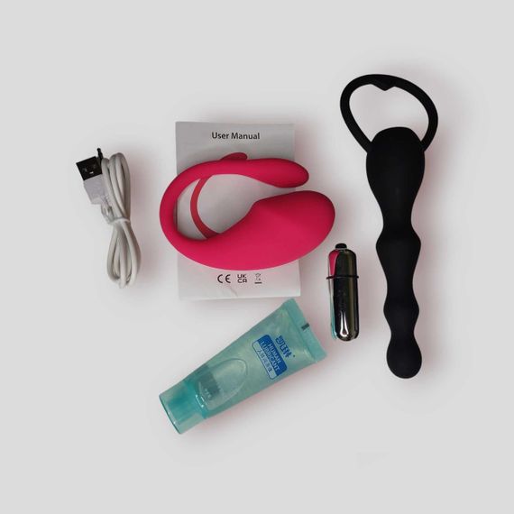 Смарт вібратор  з дистанційним керуванням через додаток.  Супер Sale %