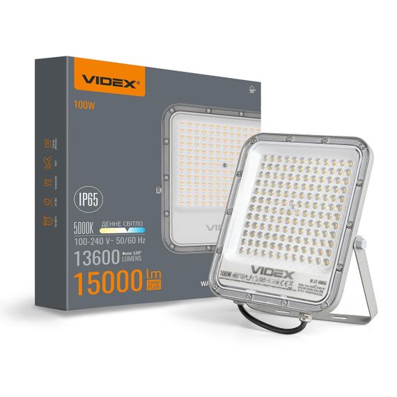 Світлодіодний прожектор PREMIUM VIDEX F2 100W 5000K