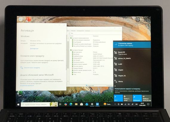 Нетбук-трансформер Б-клас HP Pro x2 612 G2 / 12" (1920x1280) IPS Touch / Intel Core i5-7Y54 (2 (4) ядра по 1.2 - 3.2 GHz) / 8 GB DDR3 / 256 GB SSD / Intel HD Graphics 615 / WebCam / Win 10 Pro б/в | Зображення 9