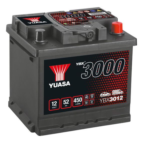 Аккумулятор Yuasa 12V 52Ah SMF Battery YBX3012