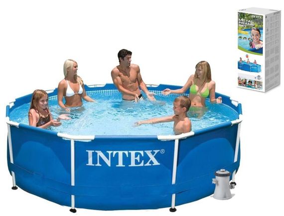 Каркасний басейн з фільтр-насосом 305 x 76 см (1250 л/год),  Intex 28202