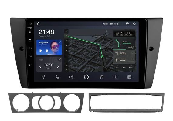 Штатна магнітола AMS T910 6+128 Gb BMW 3 E90 E91 E92 E93 2005-2013