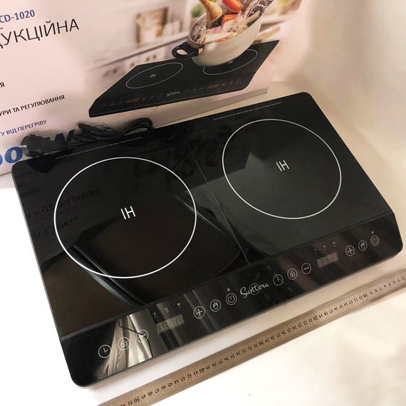 Міні електроплита, Портативна плита для готування, Зручна портативна плита, Комфорочна електроплита SM-68 | Зображення 5