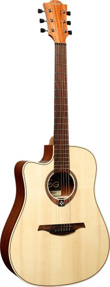 Електроакустична гітара Lag Tramontane TL70DCE-NAT (лівостороння)