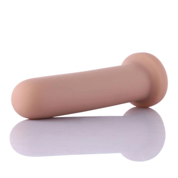 Силіконовий дилдо для секс-машин Hismith Silicone Anal Plug Dildo, система KlicLok Sex Aura | Зображення 5