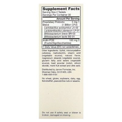 Витаминно-минеральный комплекс Jarrow Formulas Пробиотики для детей, 1 млрд КОЕ, вкус малины, Jarro-Dophilus | Зображення 1