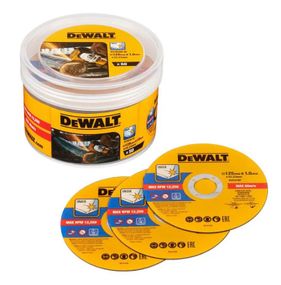 Набір кругів відрізних DeWALT FASTCUT 125x1x22,23 мм 50 шт (DT20598)