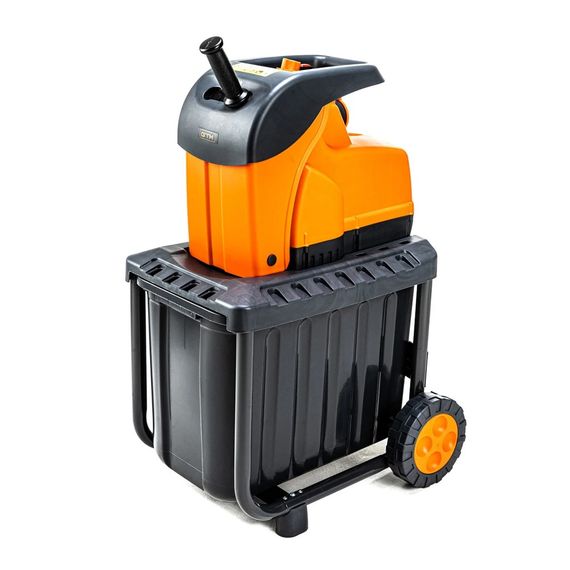 Измельчитель веток садовый с ножевым механизмом GTM DS2800/45 KIT с удлинителем 10 м (2800 Вт, 45 мм, 2800 об/мин, 60 л, 25 кг) | Зображення 3