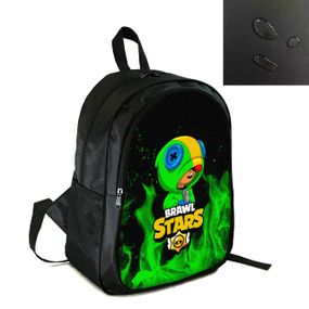 Рюкзак шкільний, міський, спортивний 38×28см з принтом Brawl Stars дитячий, підлітковий для хлопчика, дівчинки (4290)