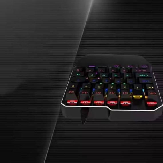 Набір міні-клавіатура та миша з конектором NEW KEYBORAD/MOUSE Чорні