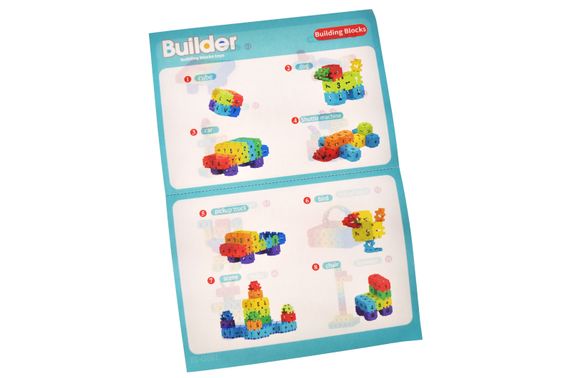 Конструктор 188-703 на 200 дет. в коробці р.25x6,5x25 см YG Toys | Зображення 3