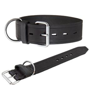 Ошейник для собак Flamingo Rondo Collar из натуральной кожи, 65 см
