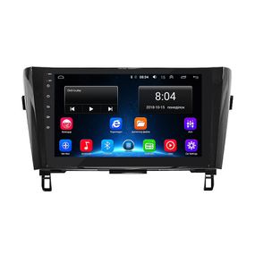 Штатна магнітола Lesko для Nissan Rogue II Рестайлинг 2016-2020 екран 10" 2/32Gb/ Wi-Fi Optima GPS Android