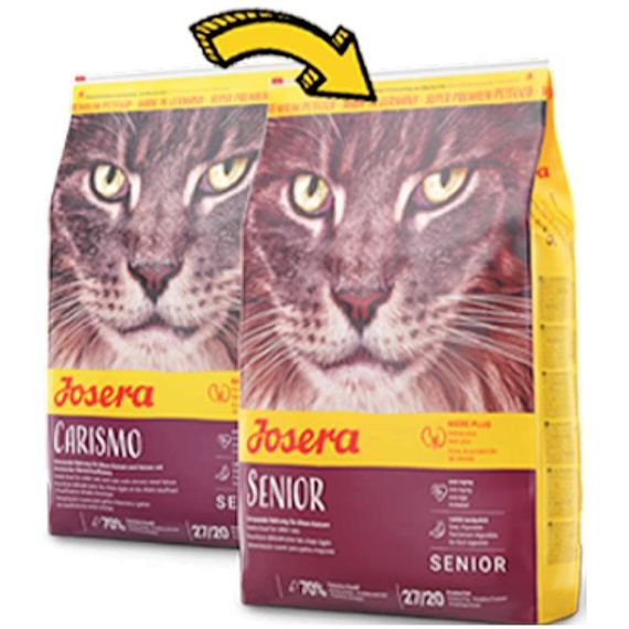 Сухий корм для літніх котів Josera Carismo Senior 10 кг (4032254757856) | Зображення 2