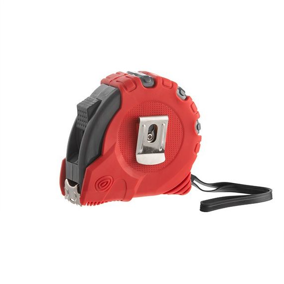 Рулетка з фіксатором 8 м "Супер Магніт" INTERTOOL MT-03081 | Зображення 3