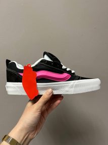 Кросівки Vans Knu Skool Black Pink весна / літо / осінь va12 39 25 см