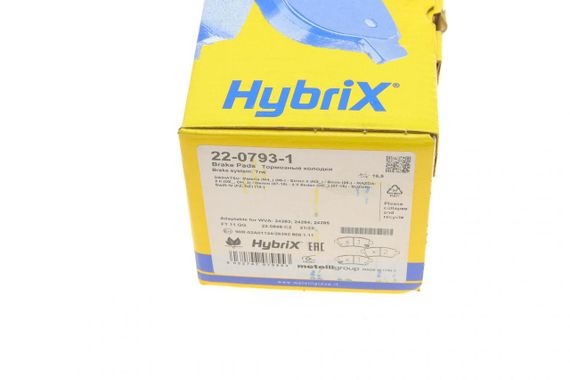 Колодки гальмівні передні Ford Fiesta VI 08- Mazda 2 07-15 Subaru Justy 07- 22-0793-1 | Зображення 9