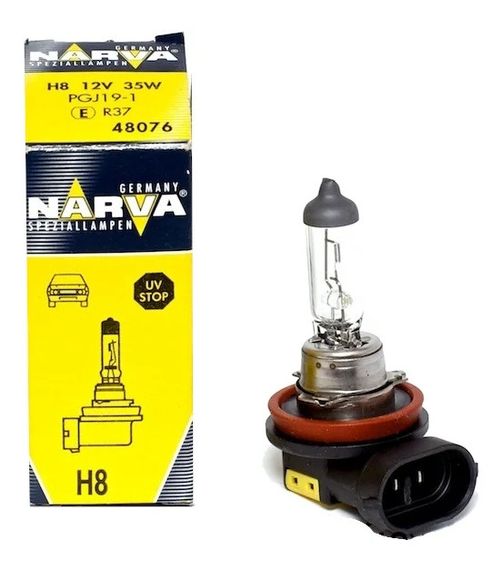 480763000 NARVA Лампа H8 12V 35W PGJ19-1 H7 12V NARVA