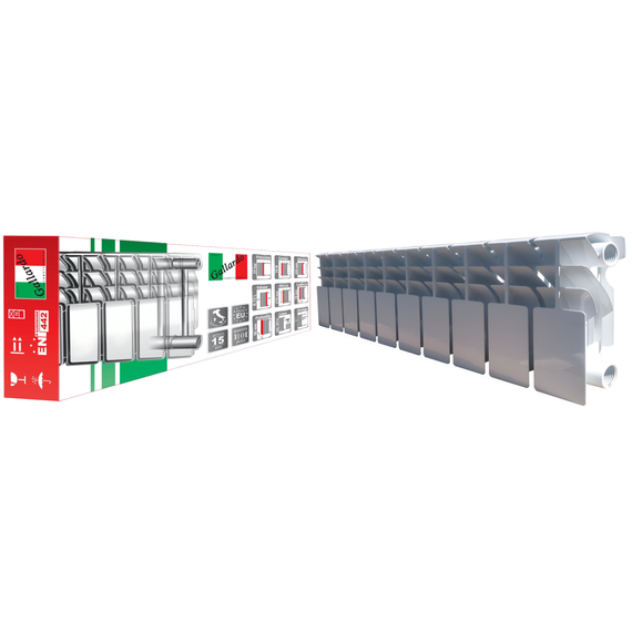 Радіатор біметалевий секційний Gallardo BISMALL 200/96 (20218)