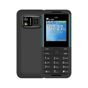 Мини мобильный телефон AIEK BM5310 3SIM Черно - Зеленый