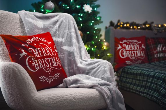 Плед Ardesto Flannel, 160х200 см, ялинки (ART0110PB) | Зображення 2