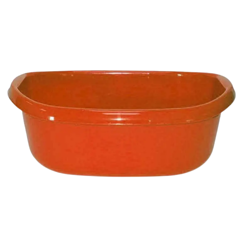Таз 12л овальний помаранч Ламела