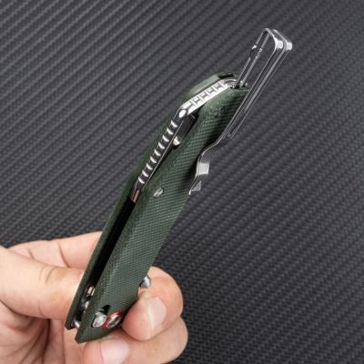 Нож SRM Asika, Sandvik 14C28N, мікарта, зелений (411L-MG) | Зображення 2