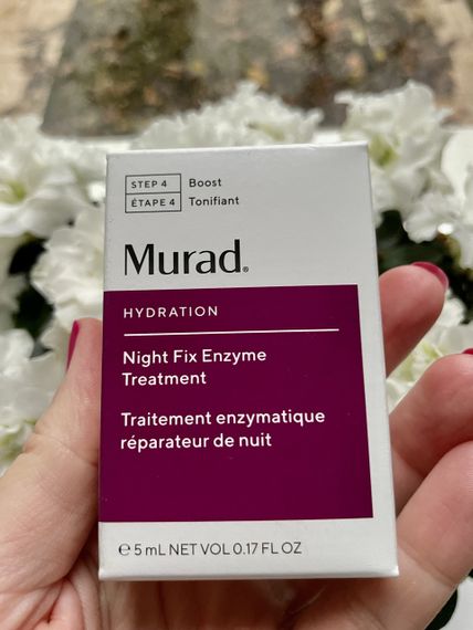 Нічна ензимна сиворотка для обличчя Murad hydration night fix enzyme treatment | Зображення 1