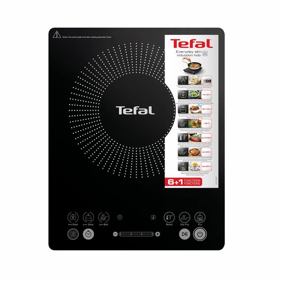 Плитка настільна Tefal індукційна Everyday Slim IH2108E1 | Зображення 1