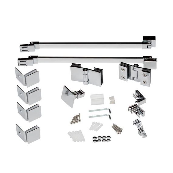 Душова кабіна Qtap Capricorn CRM1018RC6 100х80 см, скло Clear 6 мм, CalcLess, без піддона | Зображення 8