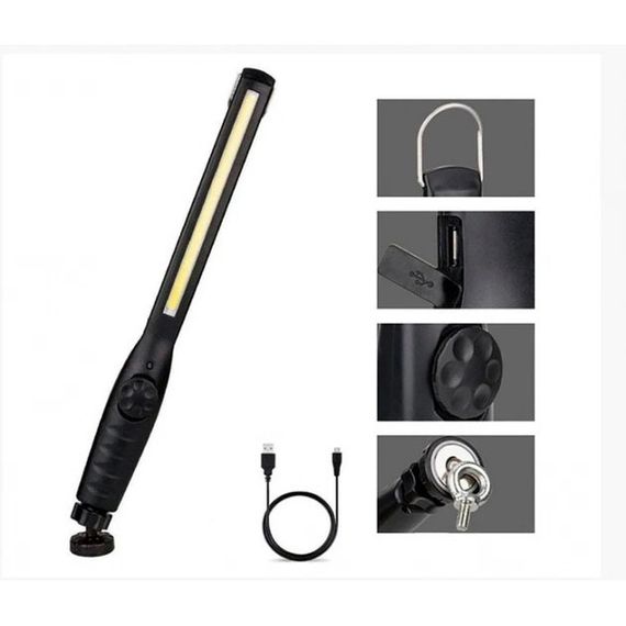 Светильник для туристических походов Bailong BL-821 COB, Портативный аккумуляторный фонарь для кемпинга PC-36 | Зображення 8