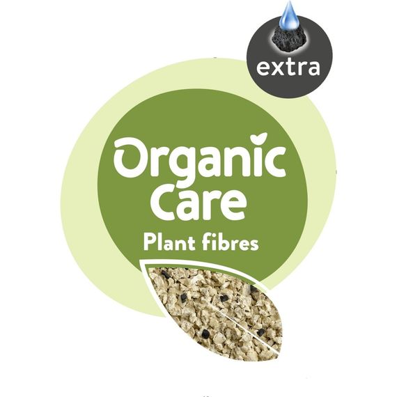 Наповнювач рослинний Biokats для котячого туалету Organic Care Extra 8л/3,2кг | Зображення 1