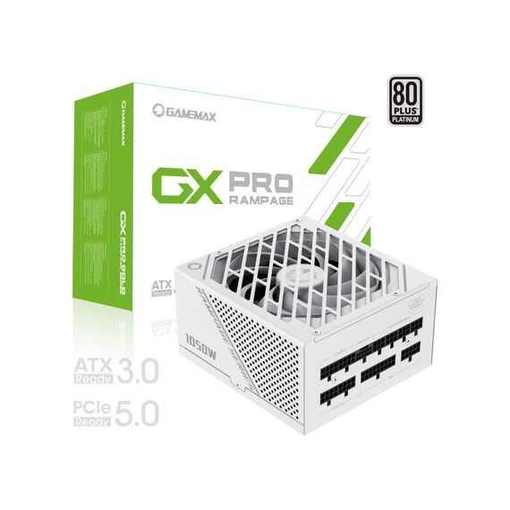 Блок живлення Gamemax 1050W (GX-1050 PRO WT (ATX3.0 PCIe5.0) | Зображення 9