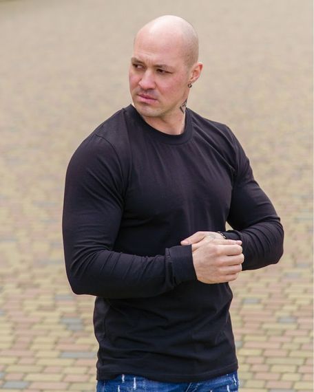 Джемпер чоловічий Носи своє 48 Чорний (p-10391-111533) | Зображення 1