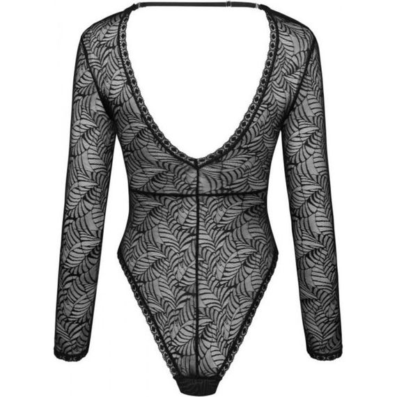 Сексуальне ажурне боді з рукавами Obsessive Merlys XS/S Sex Aura | Зображення 3