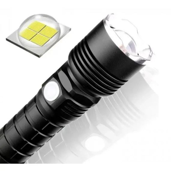 Фонарь Bailong P57- HP50 тактический супер-мощный ZOOM, USB зарядка | Зображення 2