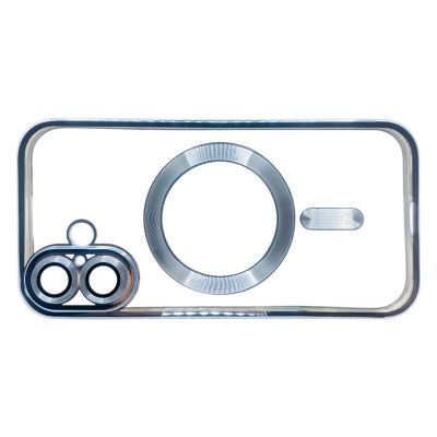 Чехол для мобильного телефона BeCover TPU Chrome Case (MagSafe) для Apple iPhone 16 Plus Sierra Blue (712077) | Зображення 4