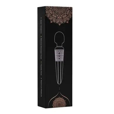 Вібратор мікрофон Sweet Em Velvet Lure, 28 режимів вібрації, бежевий із золотом Sex Aura | Зображення 2