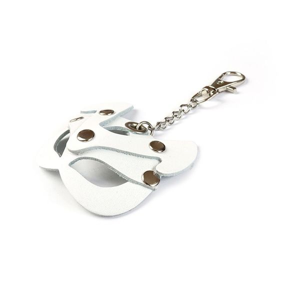 Брелок на карабіні для ключів Art of Sex Kitty, Білий | Зображення 1