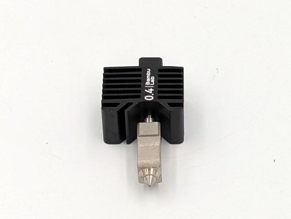 Хотенд для 3D принтера оригинал Bambu Lab P1 X1 Series 0.4мм закалённая сталь (FAH001-N-1)