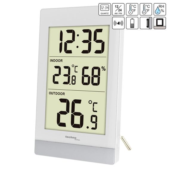 Термогігрометр Technoline WS7039 White (WS7039) | Зображення 2