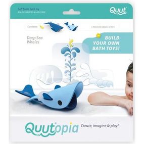 Игрушка для ванной QUUT 3D Морские Киты (171065)