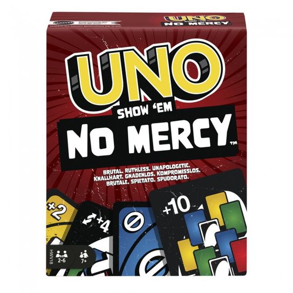 Настільна гра UNO No Mercy (Без вибачень)