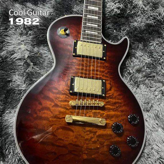 Электрогитара Gibson Les Paul Custom Burst Fire | Зображення 1